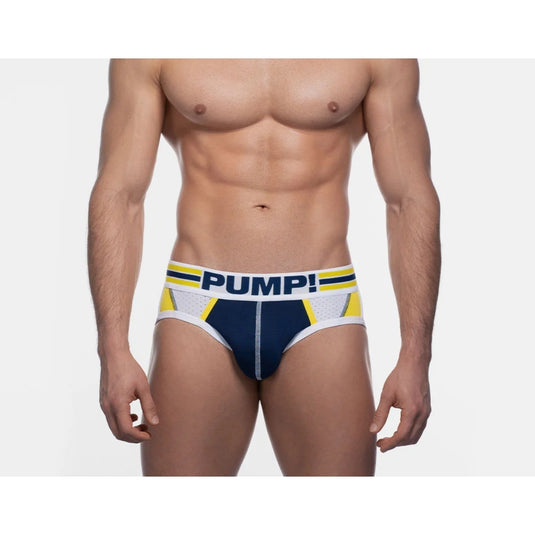 PUMP Recharge Brief Blue Yellow