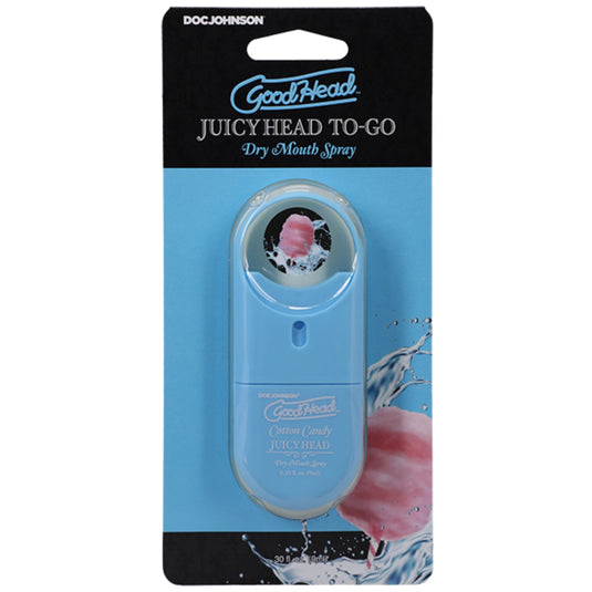 GoodHead Juicy Head To Go Dry Mouth Spray Cotton Candy 0.30oz