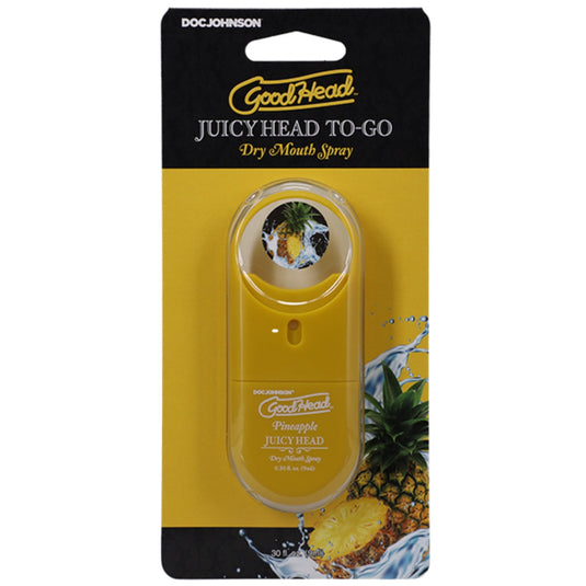 GoodHead Juicy Head To Go Dry Mouth Spray Pineapple 0.30oz