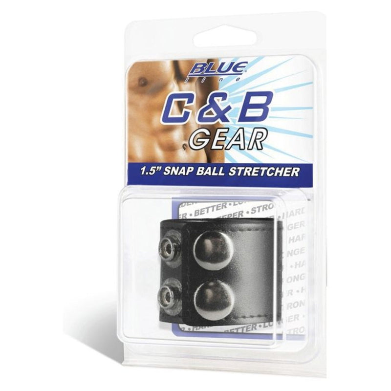 Load image into Gallery viewer, Blue Line Snap Ball Stretcher Black 1.5 Inch - Simply Pleasure
