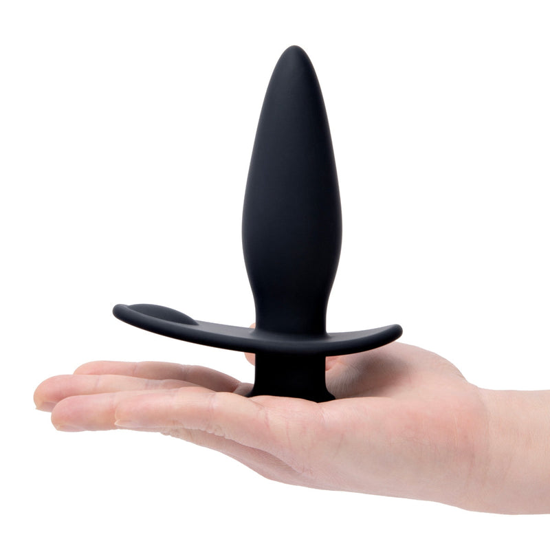 Load image into Gallery viewer, Blue Line Pointer Deep Drilling Remote Controlled Vibrating Butt Plug Black - Simply Pleasure
