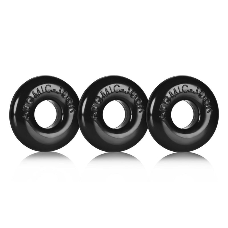 Load image into Gallery viewer, Oxballs Ringer Cock Ring 3 Pack Black
