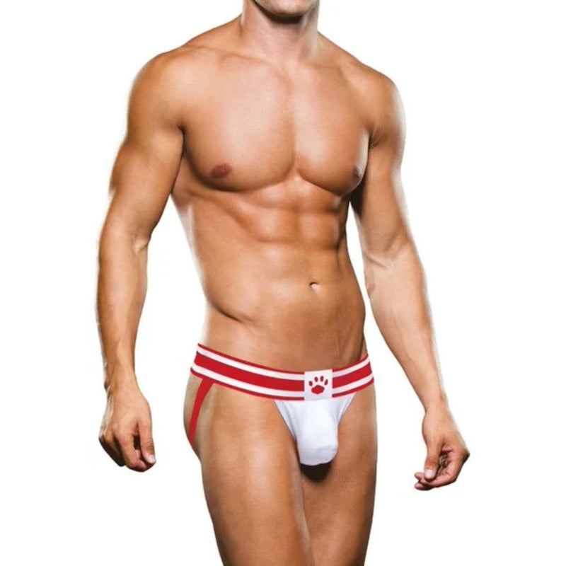Load image into Gallery viewer, Prowler Jock Strap White Red
