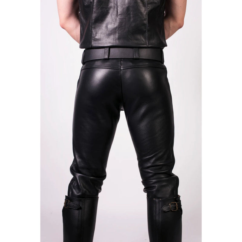 Load image into Gallery viewer, Prowler RED Leather Jeans Black

