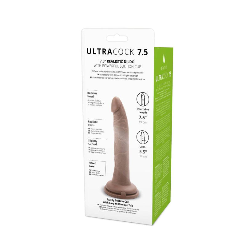 Load image into Gallery viewer, Me You Us Ultra Cock Caramel Realistic Dildo 7.5 Inch - Simply Pleasure
