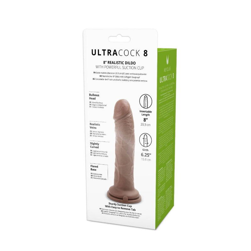 Load image into Gallery viewer, Me You Us Ultra Cock Caramel Realistic Dildo 8 Inch - Simply Pleasure
