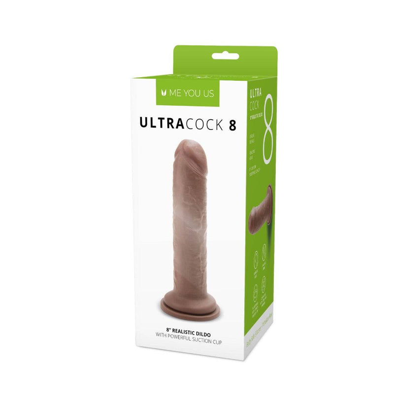 Load image into Gallery viewer, Me You Us Ultra Cock Caramel Realistic Dildo 8 Inch - Simply Pleasure

