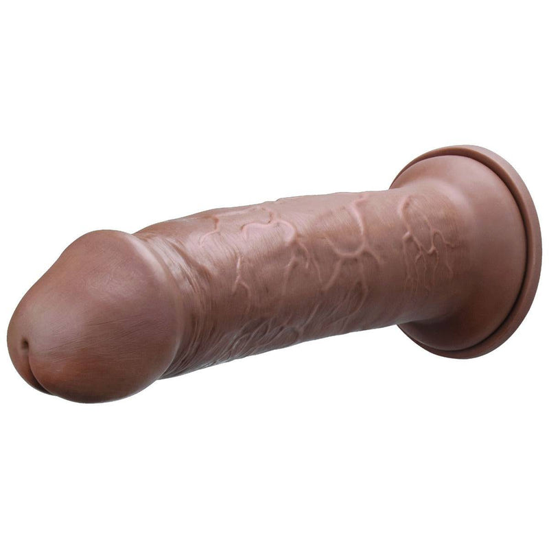 Load image into Gallery viewer, Front View Product - Me You Us Ultra Cock Caramel Realistic Dildo 12 Inch - Simply Pleasure
