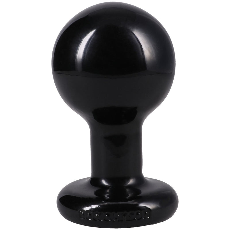 Load image into Gallery viewer, Doc Johnson The Classic Round Butt Plug Black Medium
