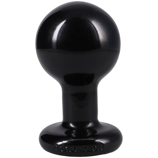Doc Johnson The Classic Round Butt Plug Black Medium
