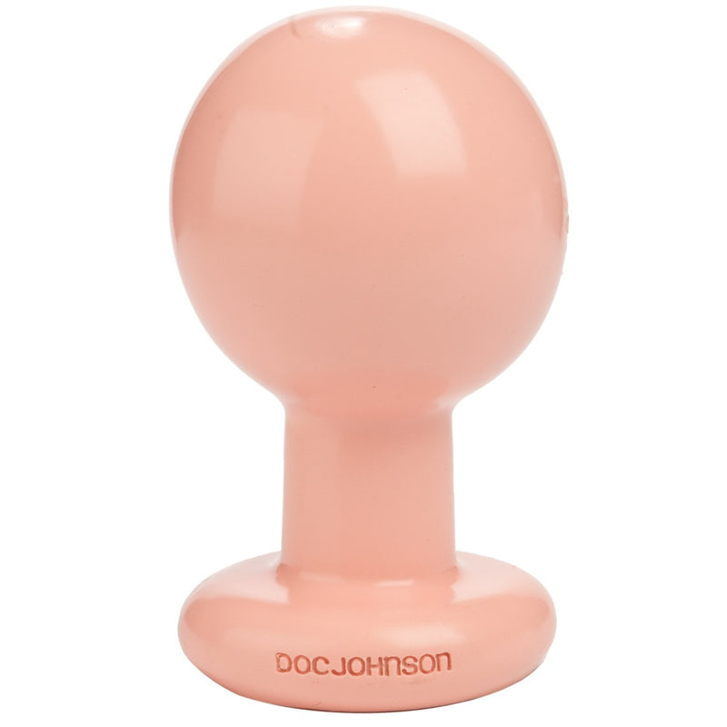 Load image into Gallery viewer, Doc Johnson The Classic Round Butt Plug Vanilla Large
