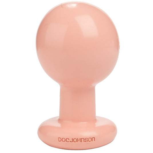 Doc Johnson The Classic Round Butt Plug Vanilla Large