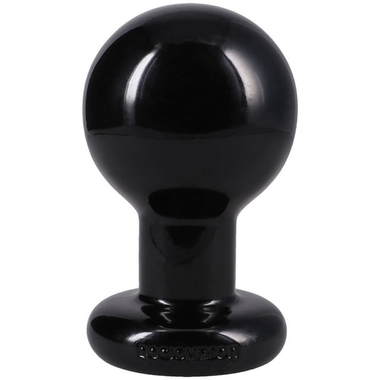 Doc Johnson The Classic Round Butt Plug Black Large