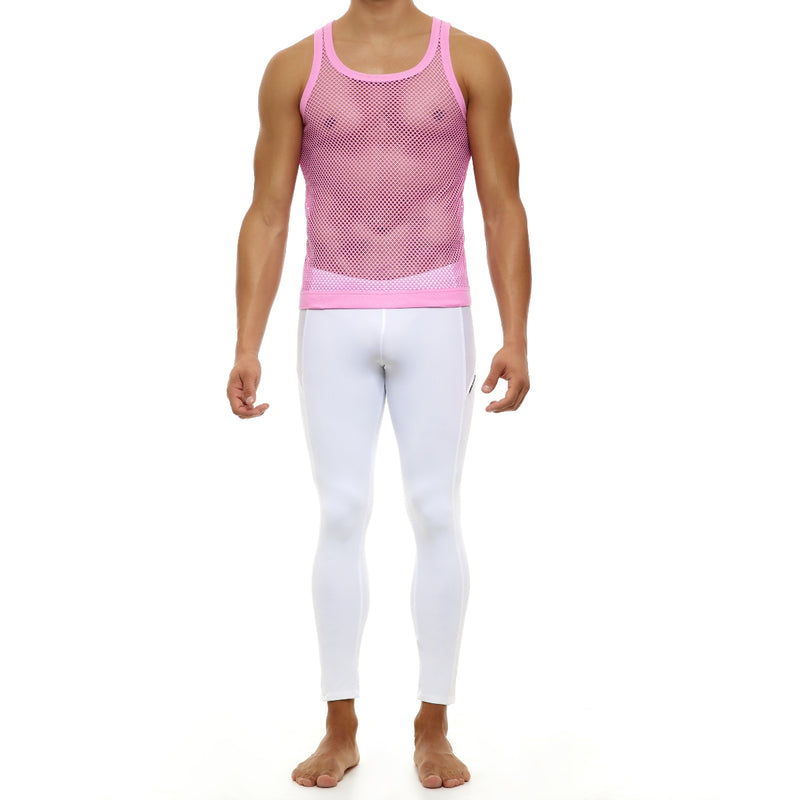 Load image into Gallery viewer, Modus Vivendi C-Through Tank Top Pink Neon
