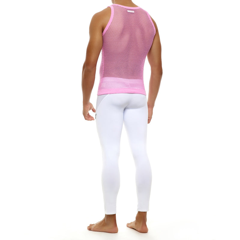 Load image into Gallery viewer, Modus Vivendi C-Through Tank Top Pink Neon
