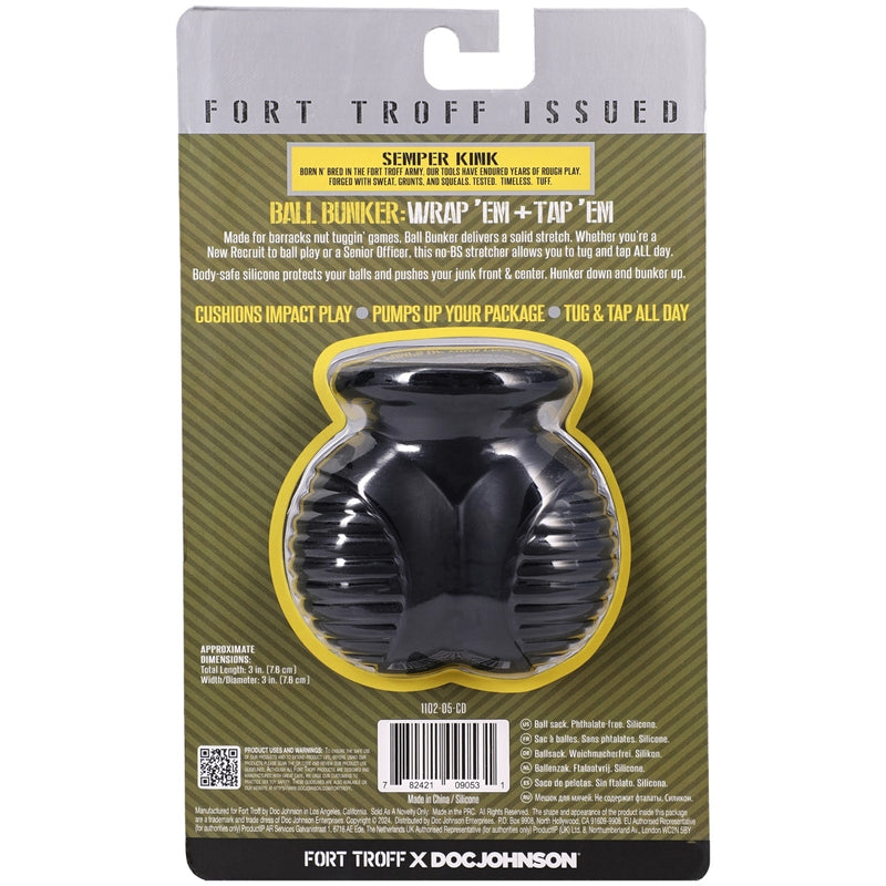 Load image into Gallery viewer, Fort Troff Ball Bunker Ball Stretcher Black
