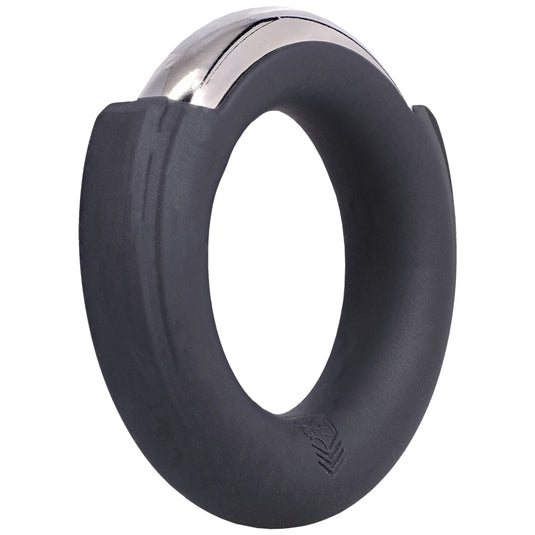Fort Troff Pinch Zero Cock Ring Black Silver