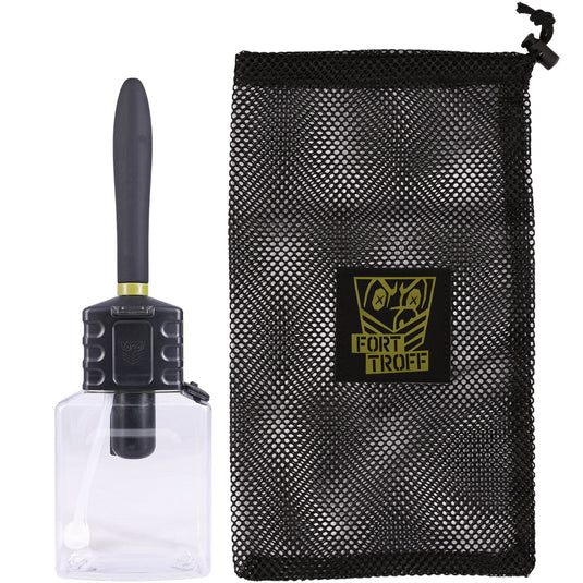 Fort Troff Hydro Pro Auto Cleaning System Douche Black Clear