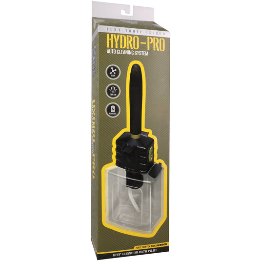 Fort Troff Hydro Pro Auto Cleaning System Douche Black Clear