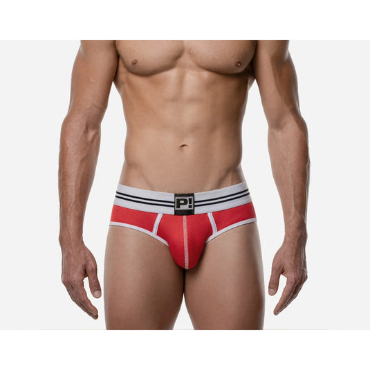 PUMP Round2 Backless Brief Red