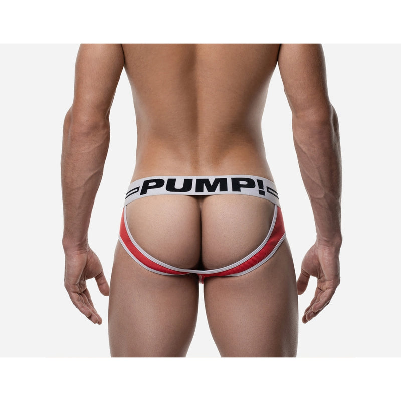 Load image into Gallery viewer, PUMP Round2 Backless Brief Red
