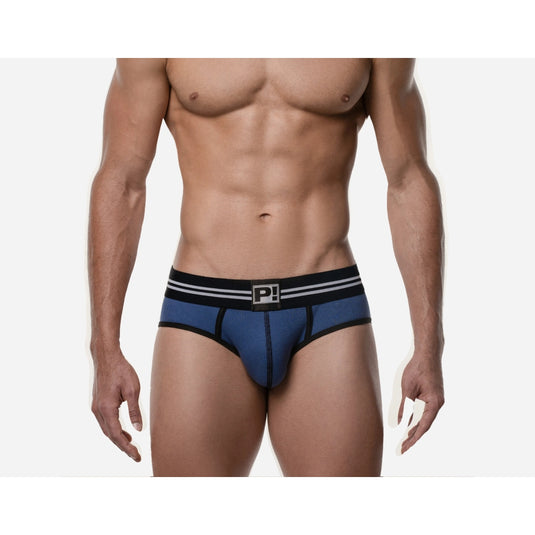 PUMP Round2 Backless Brief Blue