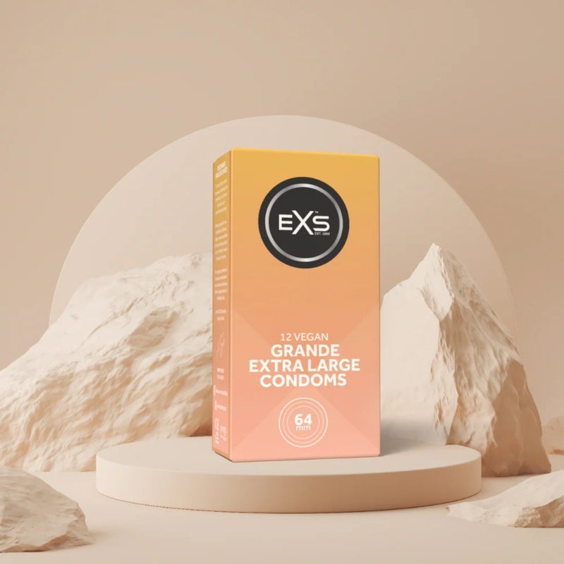 Load image into Gallery viewer, EXS Grande 64mm Condoms 12 Pack
