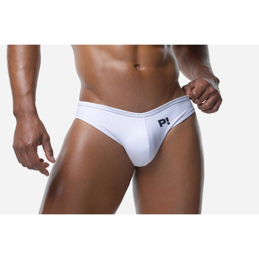 PUMP Miami V-Cheeky Swim Brief White