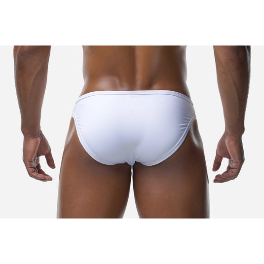 PUMP Miami V-Cheeky Swim Brief White