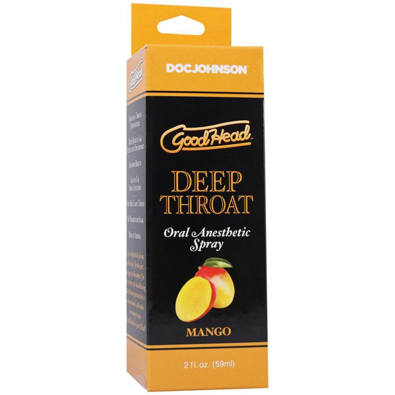 Load image into Gallery viewer, GoodHead Deep Throat Spray Mango 2oz
