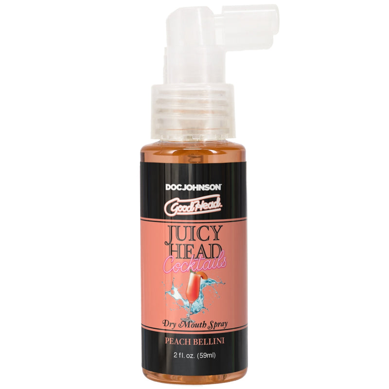Load image into Gallery viewer, GoodHead Juicy Head Cocktails Dry Mouth Spray Peach Bellini 2oz
