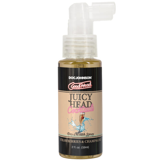 GoodHead Juicy Head Cocktails Dry Mouth Spray Strawberries & Champagne 2oz