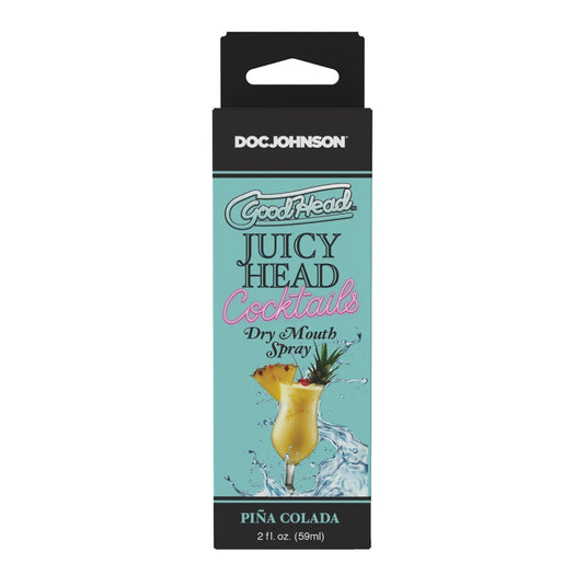 GoodHead Juicy Head Cocktails Dry Mouth Spray Pina Colada 2oz