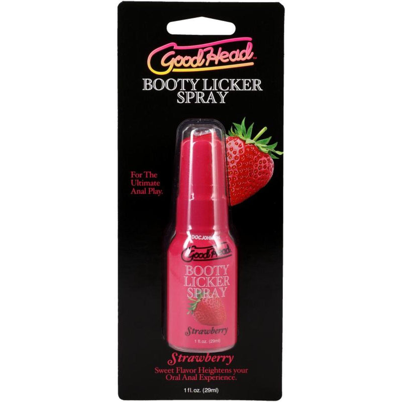 Load image into Gallery viewer, GoodHead Booty Licker Spray Strawberry 1oz
