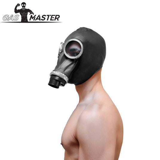 Gasmaster Full Rubber Gas Mask Black