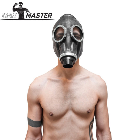Gasmaster Full Rubber Gas Mask Black
