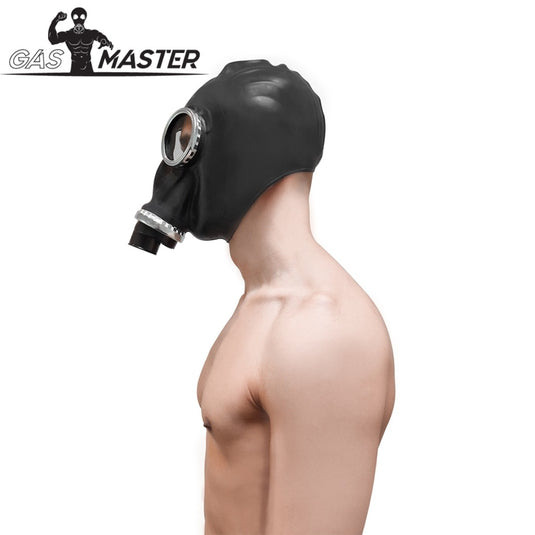 Gasmaster Full Rubber Gas Mask Black