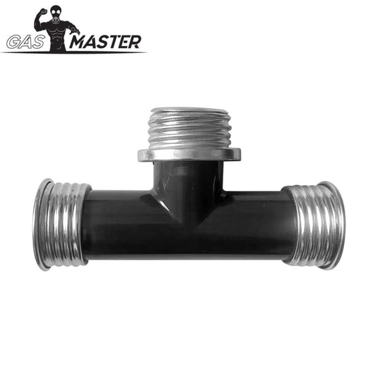 Gasmaster Gas Mask Hose T-Splitter F-M-F