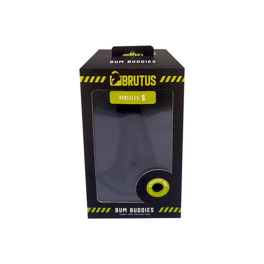 Brutus Bum Buddy Hercules Butt Plug Black Small
