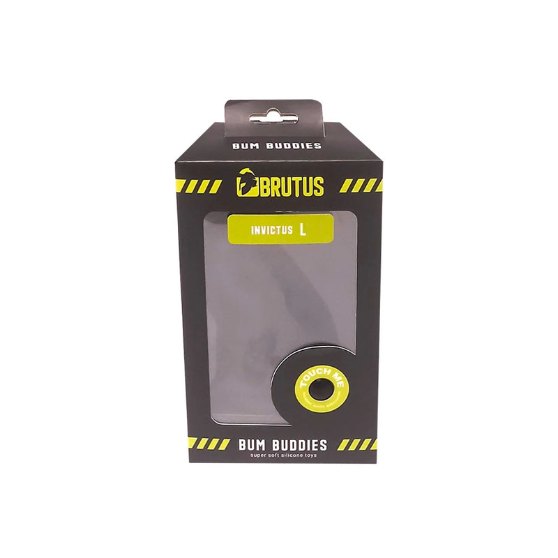 Load image into Gallery viewer, Brutus Bum Buddy Invictus Butt Plug Black Large
