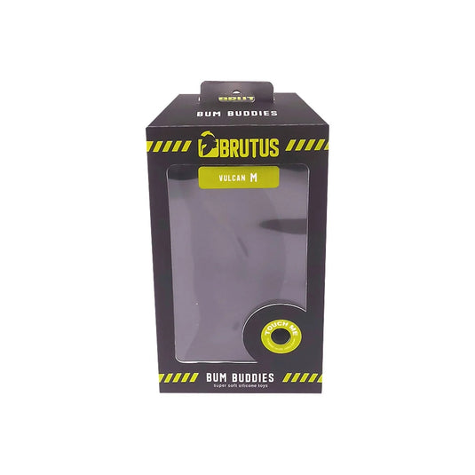 Brutus Bum Buddy Vulcan Butt Plug Black Medium