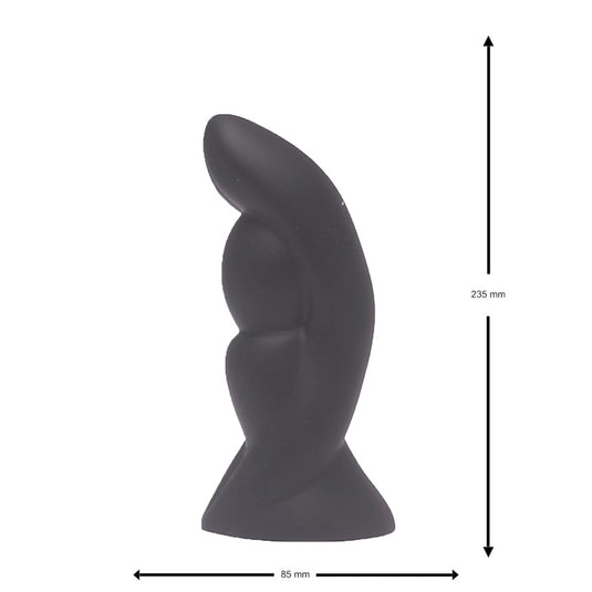 Brutus Bum Buddy Vulcan Butt Plug Black XL