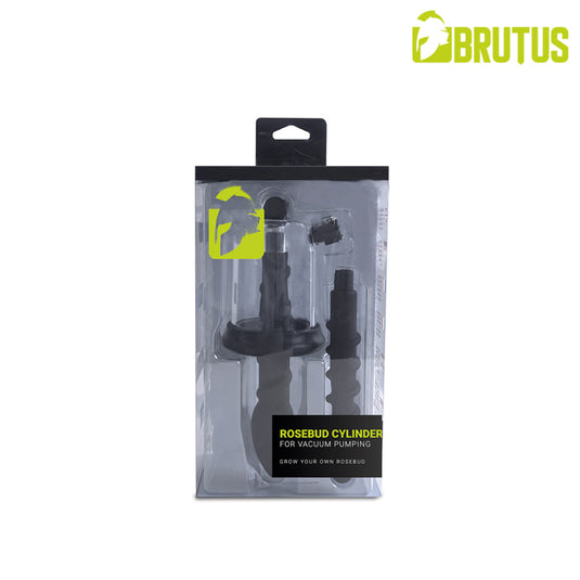 Brutus Get Bigger Premium Rosebud Cylinder Clear