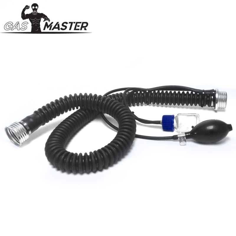 Load image into Gallery viewer, Gasmaster Gas Mask Aroma Pump Hose Black
