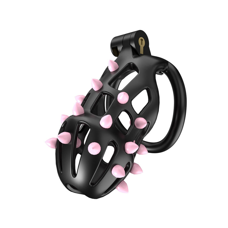 Load image into Gallery viewer, Cellmate FlexiSpike Chastity Cage Size 2 Black
