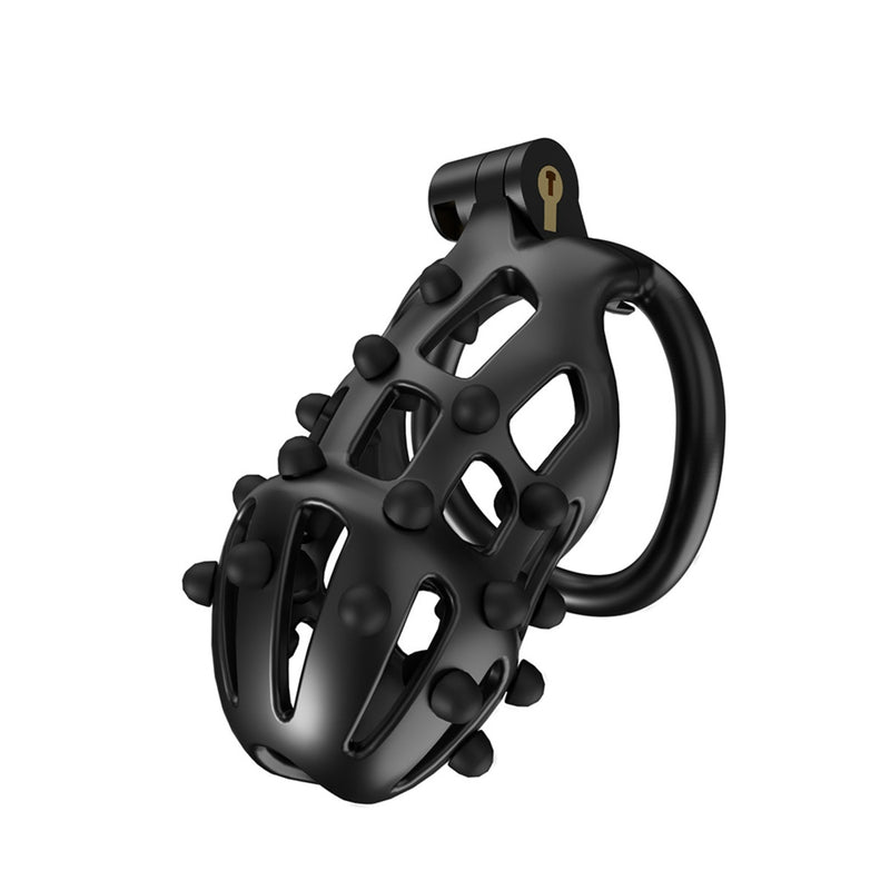 Load image into Gallery viewer, Cellmate FlexiSpike Chastity Cage Size 2 Black
