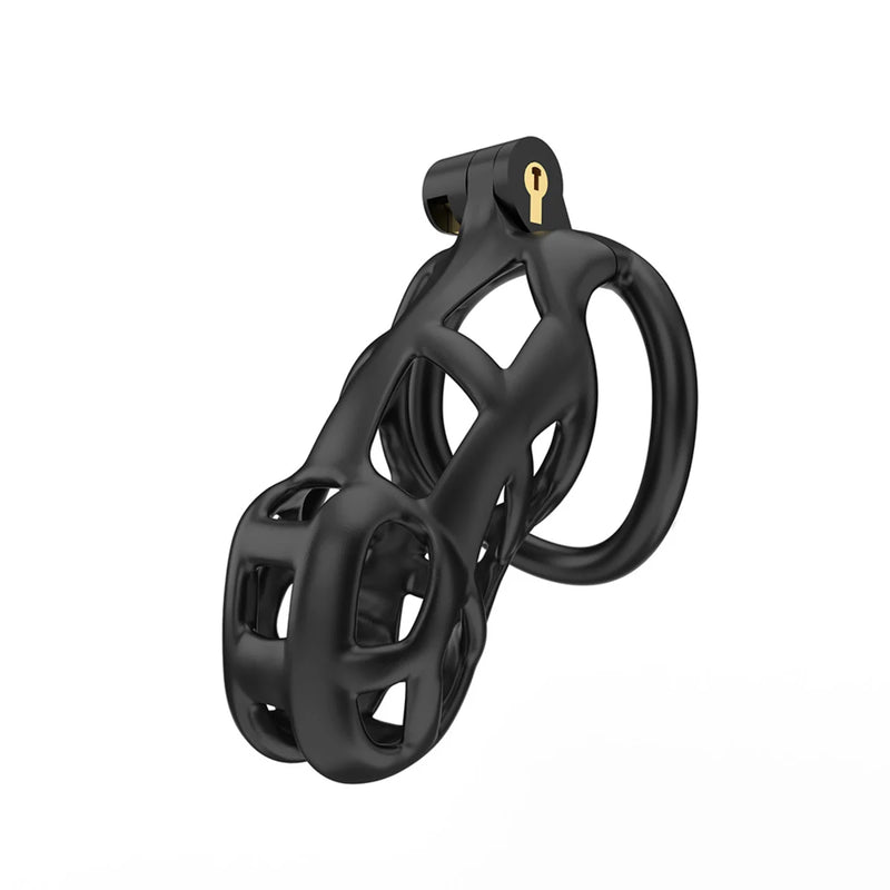 Load image into Gallery viewer, Cellmate Guardian Chastity Cage Size 3 Black
