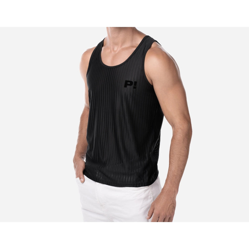 Load image into Gallery viewer, PUMP Whisper Tank Top Black
