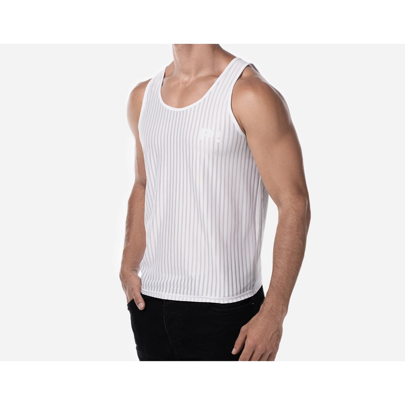 Load image into Gallery viewer, PUMP Whisper Tank Top White
