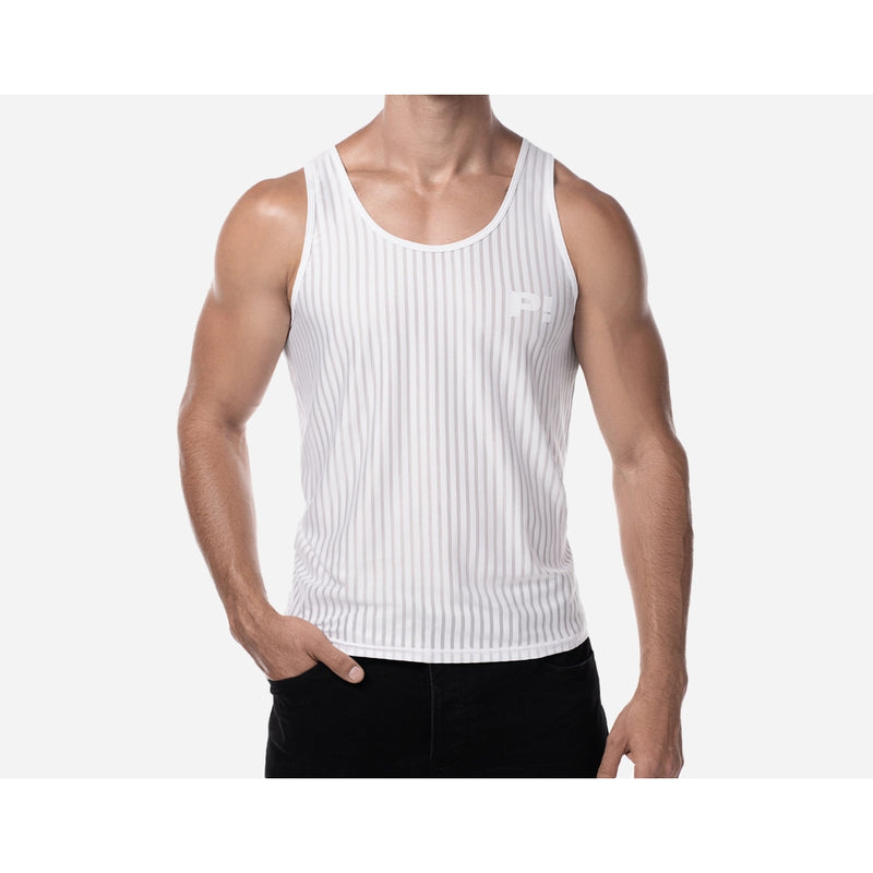 Load image into Gallery viewer, PUMP Whisper Tank Top White
